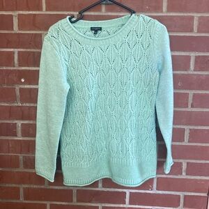 Talbots Petite green sweater!